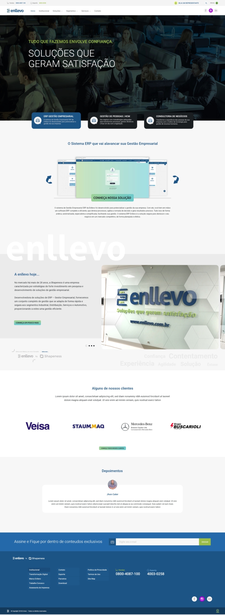 Website - Enllevo