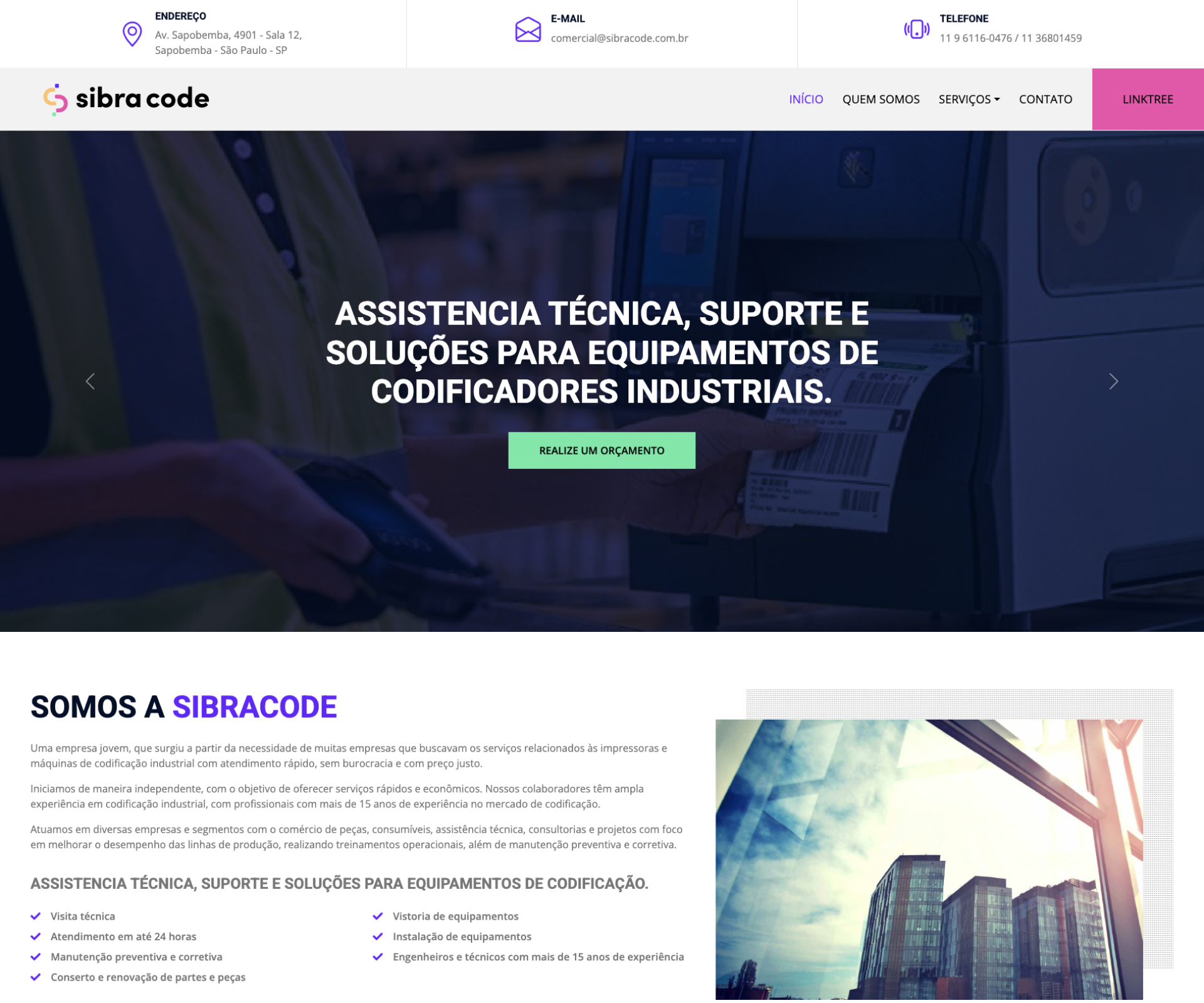 Website – Sibracode